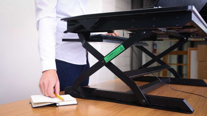 kamen height adjustable standing desk converter