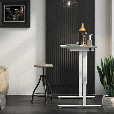 Wide Angle of Kloud desk in Home Office
