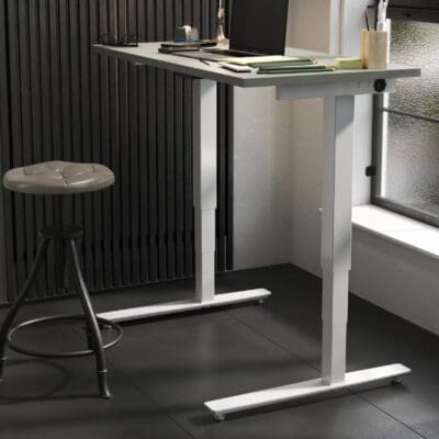 Kloud Standing Desk in an office environment. Kloud Standing Desk