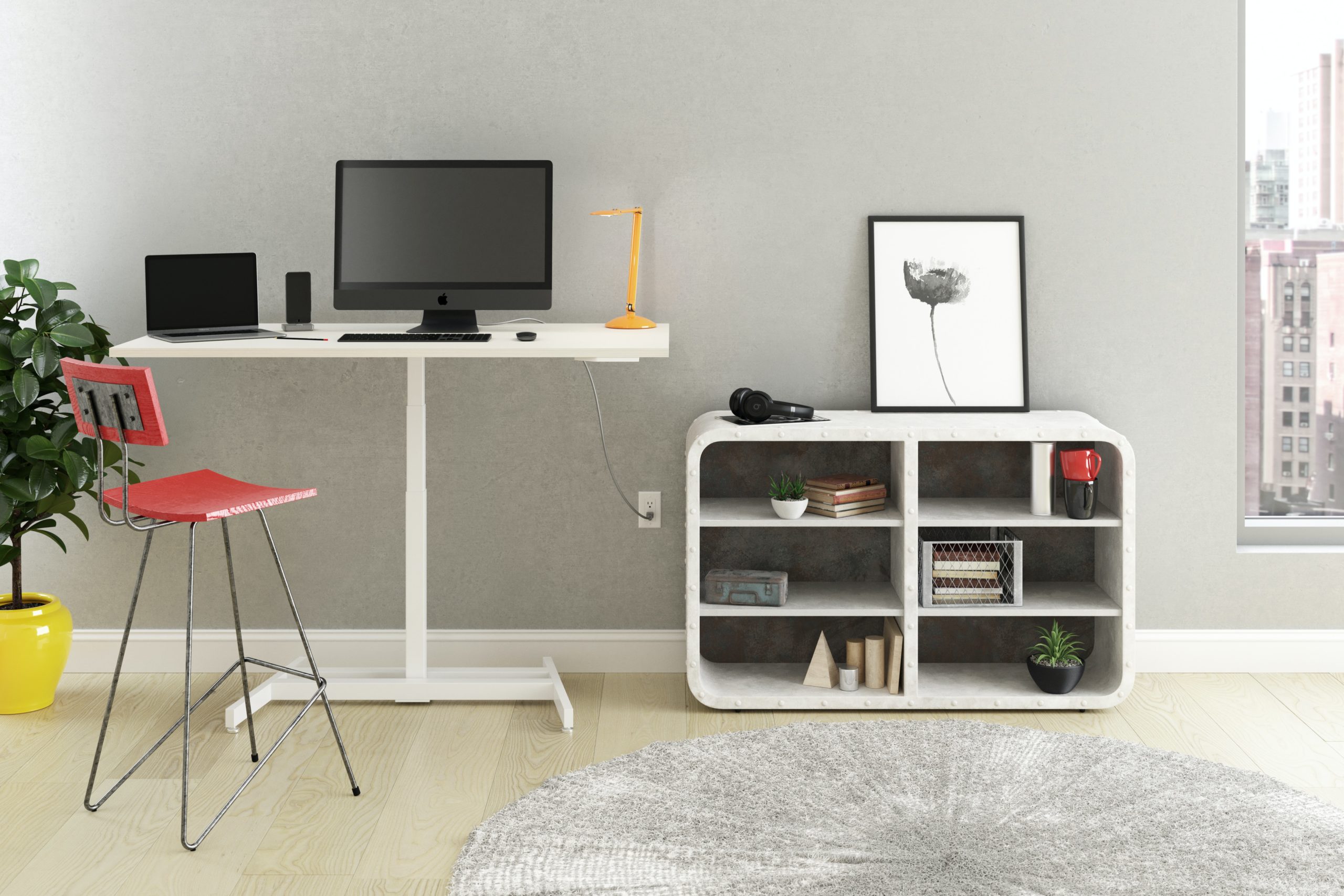 Creating a Functional Standing Desk Home Office Layout