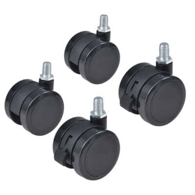 Standing Desk Accessories, Smooth-rolling Casters